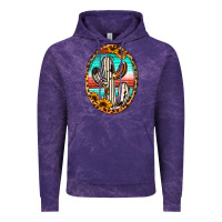Cloud Purple Western Cactus Vintage Hoodie - Jasminsmagicworld