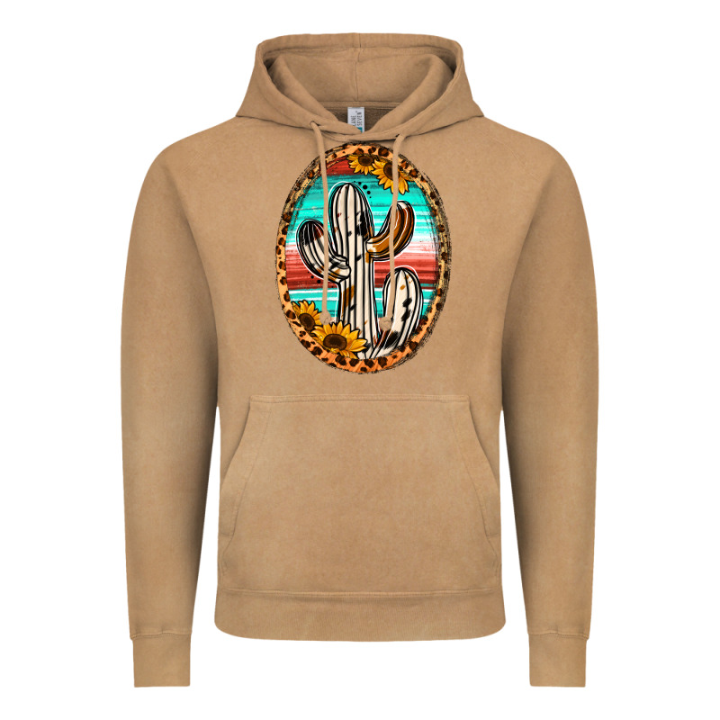 Western Cactus Vintage Hoodie by Jasminsmagicworld | Teevron