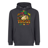 Smoke I'm here for the tacos Heavyweight Hoodie - FaDigitalArtStudio