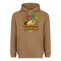Toasted Coconut I'm here for the tacos Heavyweight Hoodie - FaDigitalArtStudio