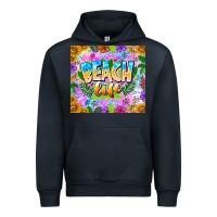 Navy Beach Life Urban Hoodie - CowhideDigitalArt