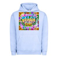 Pigment Grape Ice Beach Life Urban Hoodie - CowhideDigitalArt
