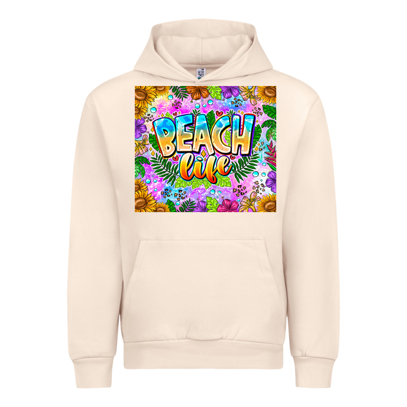 Beach Life Urban Hoodie by CowhideDigitalArt | Teevron