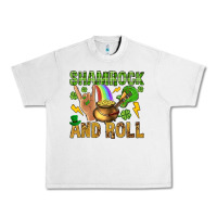 Lunar Rock Shamrock and roll Urban Heavy Tee - BundleAndBundleShop