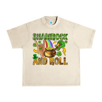 Sandshell Shamrock and roll Urban Heavy Tee - BundleAndBundleShop