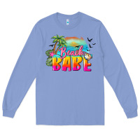 Colony Blue beach babe Long Sleeve Tee - BarkalooDesign
