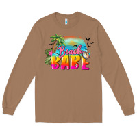 Toasted Coconut beach babe Long Sleeve Tee - BarkalooDesign