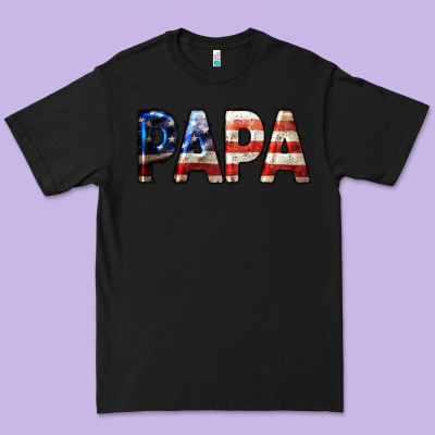 American Papa Premium Tee Designed By Lillyallendesigns