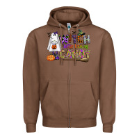 Chestnut witch better have my candy Zipper Hoodie - CowGirlArtShop