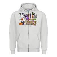 Dove Grey witch better have my candy Zipper Hoodie - CowGirlArtShop