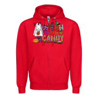 Red witch better have my candy Zipper Hoodie - CowGirlArtShop