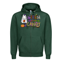 Sports Green witch better have my candy Zipper Hoodie - CowGirlArtShop