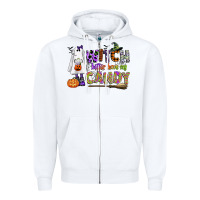 White witch better have my candy Zipper Hoodie - CowGirlArtShop
