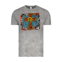 Cloud Rock western cross Vintage Tee - JahusDesignShop