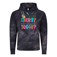 Cloud Black i match energy so how we gon' act today Vintage Hoodie - MaliasSmallBusiness