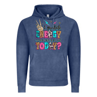 Vintage Denim i match energy so how we gon' act today Vintage Hoodie - MaliasSmallBusiness