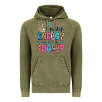 Vintage Olive i match energy so how we gon' act today Vintage Hoodie - MaliasSmallBusiness
