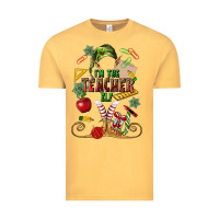 Vintage Mustard im teacher elf Vintage Tee - MaliasSmallBusiness