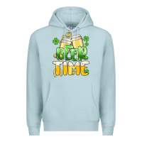 Blue Mist St.Patrick's Beer time Premium Hoodie - HowdyJamesFarm
