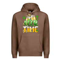 Chestnut St.Patrick's Beer time Premium Hoodie - HowdyJamesFarm