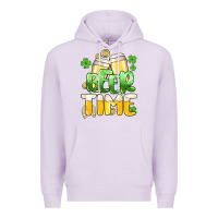 Lilac St.Patrick's Beer time Premium Hoodie - HowdyJamesFarm