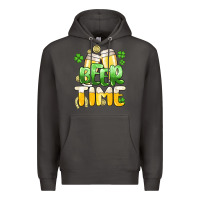 Smoke St.Patrick's Beer time Premium Hoodie - HowdyJamesFarm