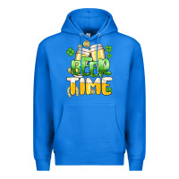 True Royal St.Patrick's Beer time Premium Hoodie - HowdyJamesFarm