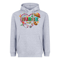 Heather Grey Cinco de mayo Nurse Heavyweight Hoodie - FaDigitalArtStudio