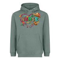 Sage Cinco de mayo Nurse Heavyweight Hoodie - FaDigitalArtStudio