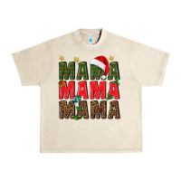 Sandshell Christmas Mama Urban Heavy Tee - BundleAndBundleShop