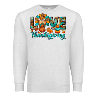 Oatmeal Heather Love Thanksgiving Gobble And Frappe Premium Sweatshirt - FaDigitalArtStudio