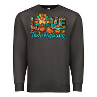 Smoke Love Thanksgiving Gobble And Frappe Premium Sweatshirt - FaDigitalArtStudio