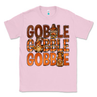 Bubblegum Pink gobble with gnomies bbs Classic Tee - BundleAndBundleShop