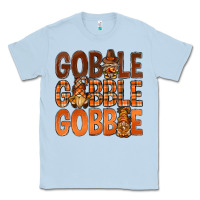 Dusty Blue gobble with gnomies bbs Classic Tee - BundleAndBundleShop