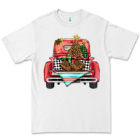 White Christmas truck Premium Tee - BarkalooDesign