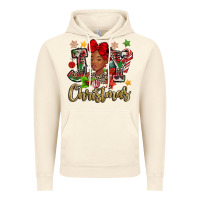 Vintage Artic christmas joy black woman Vintage Hoodie - MaliasSmallBusiness