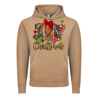 Vintage Coffee christmas joy black woman Vintage Hoodie - MaliasSmallBusiness