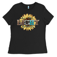 Black be the light matthew Ladies Tee - NancyCooperArtShop