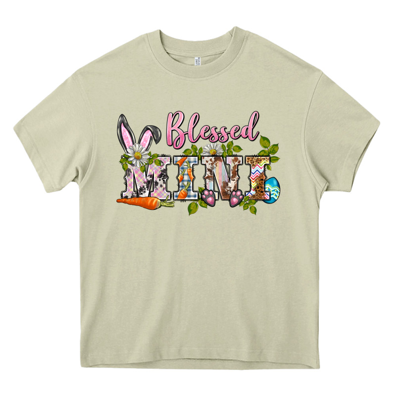Blessed Mini Easter Heavy Core Tee by BarkalooDesign | Teevron