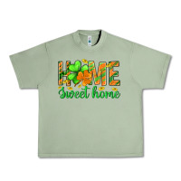 Oil Green st.patrick home sweet home Urban Heavy Tee - BundleAndBundleShop