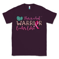 Plum this is what warrior looks like Classic Tee - JahusDesignShop