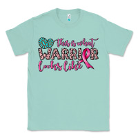 Seafoam this is what warrior looks like Classic Tee - JahusDesignShop