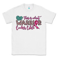 White this is what warrior looks like Classic Tee - JahusDesignShop