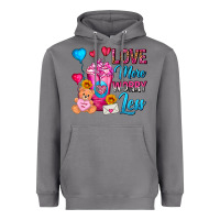 Storm Love More Worry Less Valentines Day Cold Drink Heavyweight Hoodie - FaDigitalArtStudio
