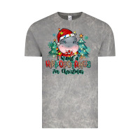 Cloud Rock i want a hippopotamus for christmas Vintage Tee - MaliasSmallBusiness