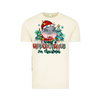 Vintage Arctic i want a hippopotamus for christmas Vintage Tee - MaliasSmallBusiness