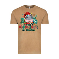 Vintage Camel i want a hippopotamus for christmas Vintage Tee - MaliasSmallBusiness