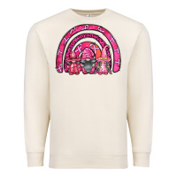 Sandshell breast cancer rainbow gnomes Premium Sweatshirt - FaDigitalArtStudio