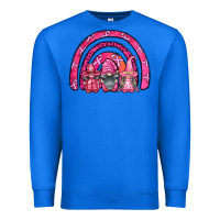 True Royal breast cancer rainbow gnomes Premium Sweatshirt - FaDigitalArtStudio