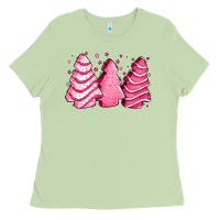 Matcha pink Christmas cakes Ladies Tee - Jasminsmagicworld